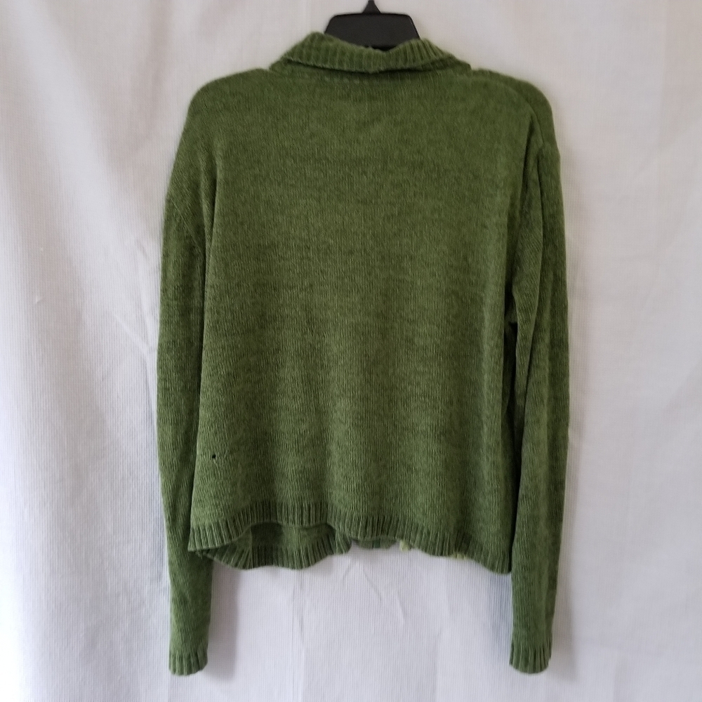 C.B. Collection Zip Front Sweater - Picture 3 of 5